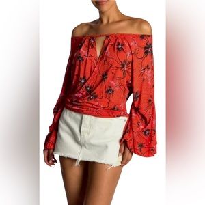 Free People Last Time Draped Bell-Sleeve Women’s XS